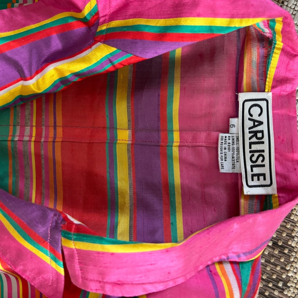 Carlisle vintage silk jacket